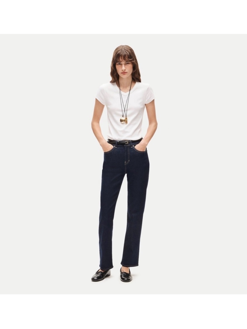 J.Crew Vintage Slim Straight Jeans in Dark Indigo